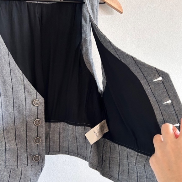 Free People Jeanette Stripe Vest | Size Small | NWT - Picture 11 of 16